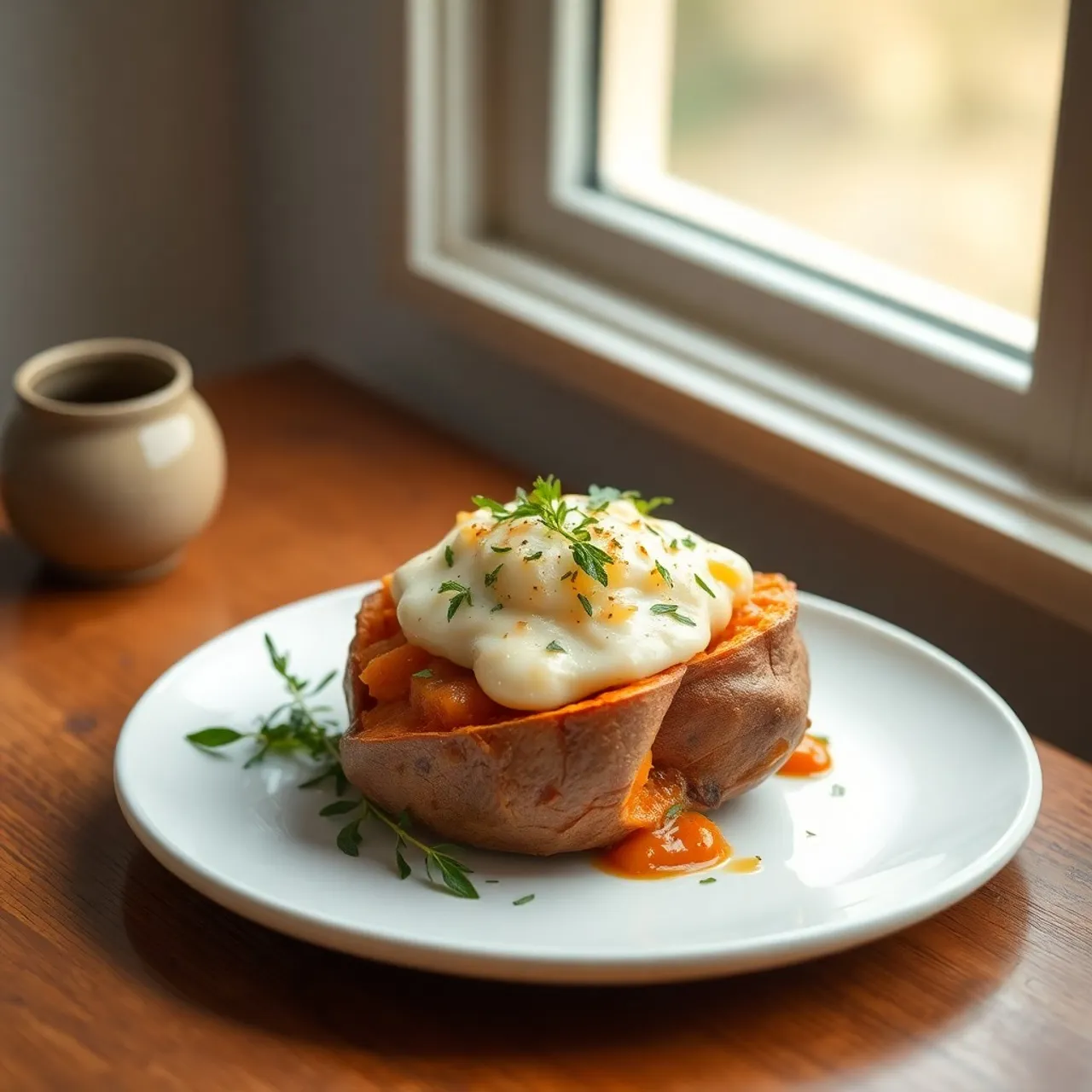 Twice-Baked Sweet Potatoes — Vegetables & Sides recipe
