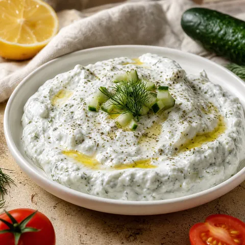 Tzatziki (Cucumber Yogurt Dip) — Greek recipe