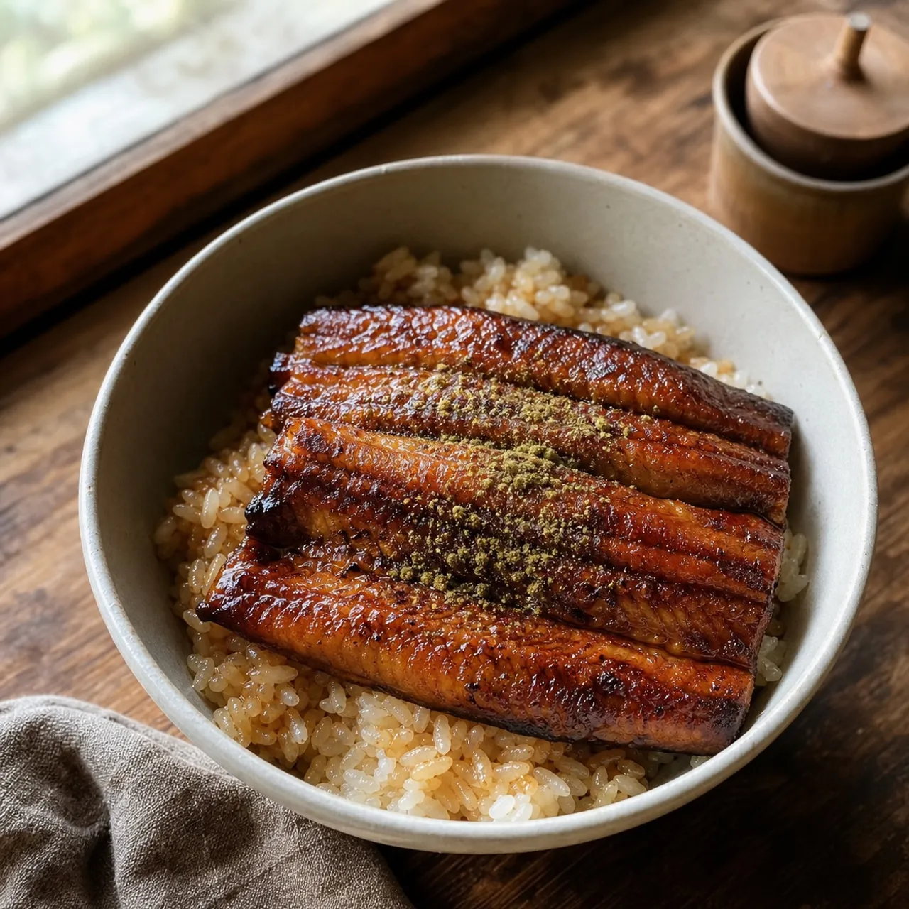 Unadon (Eel Bowl) — Japanese recipe