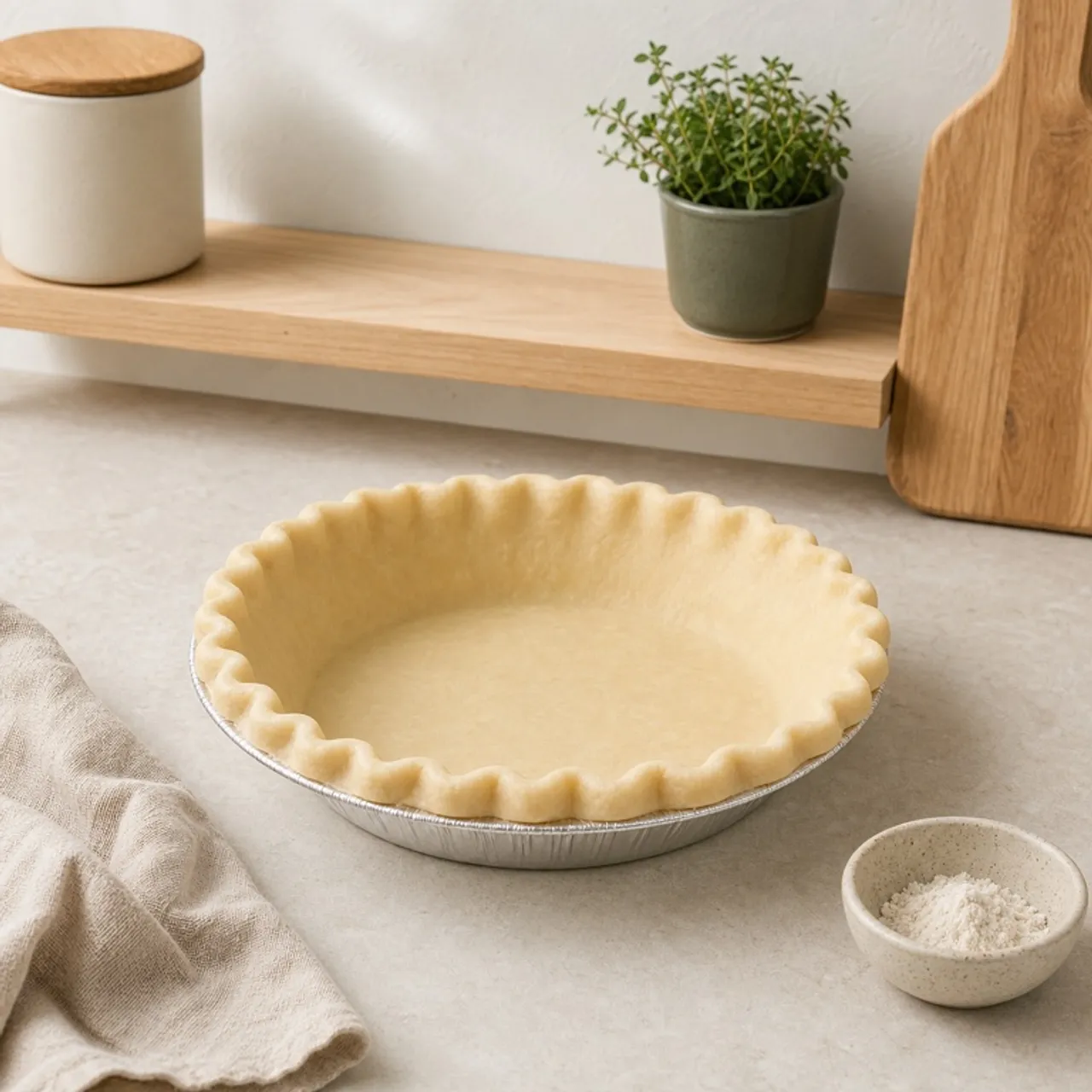 Unbaked 9 Inch Pie Crust — Food Lens