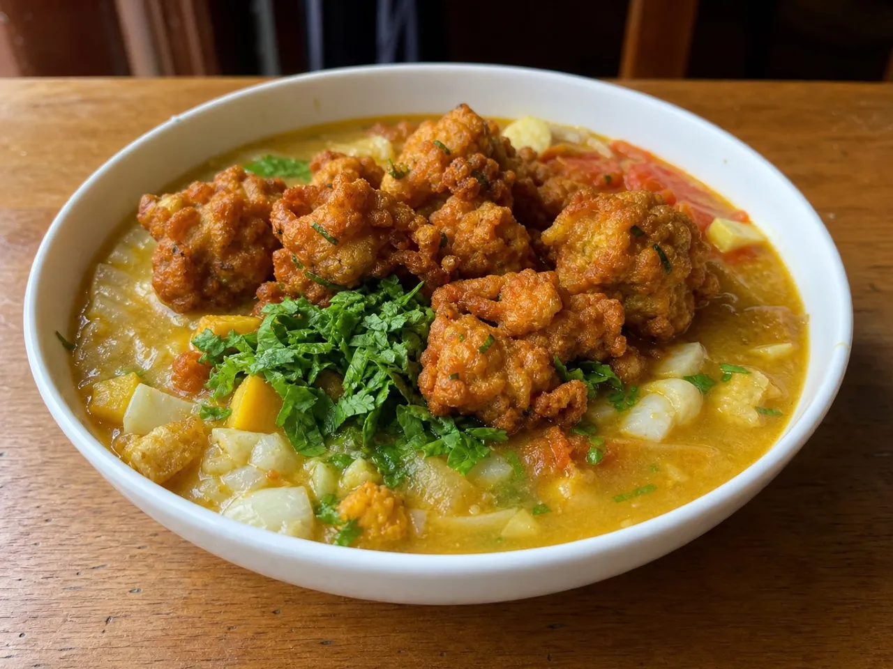 Urojo — served