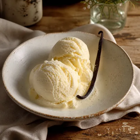 Vanilla Gelato — Italian recipe