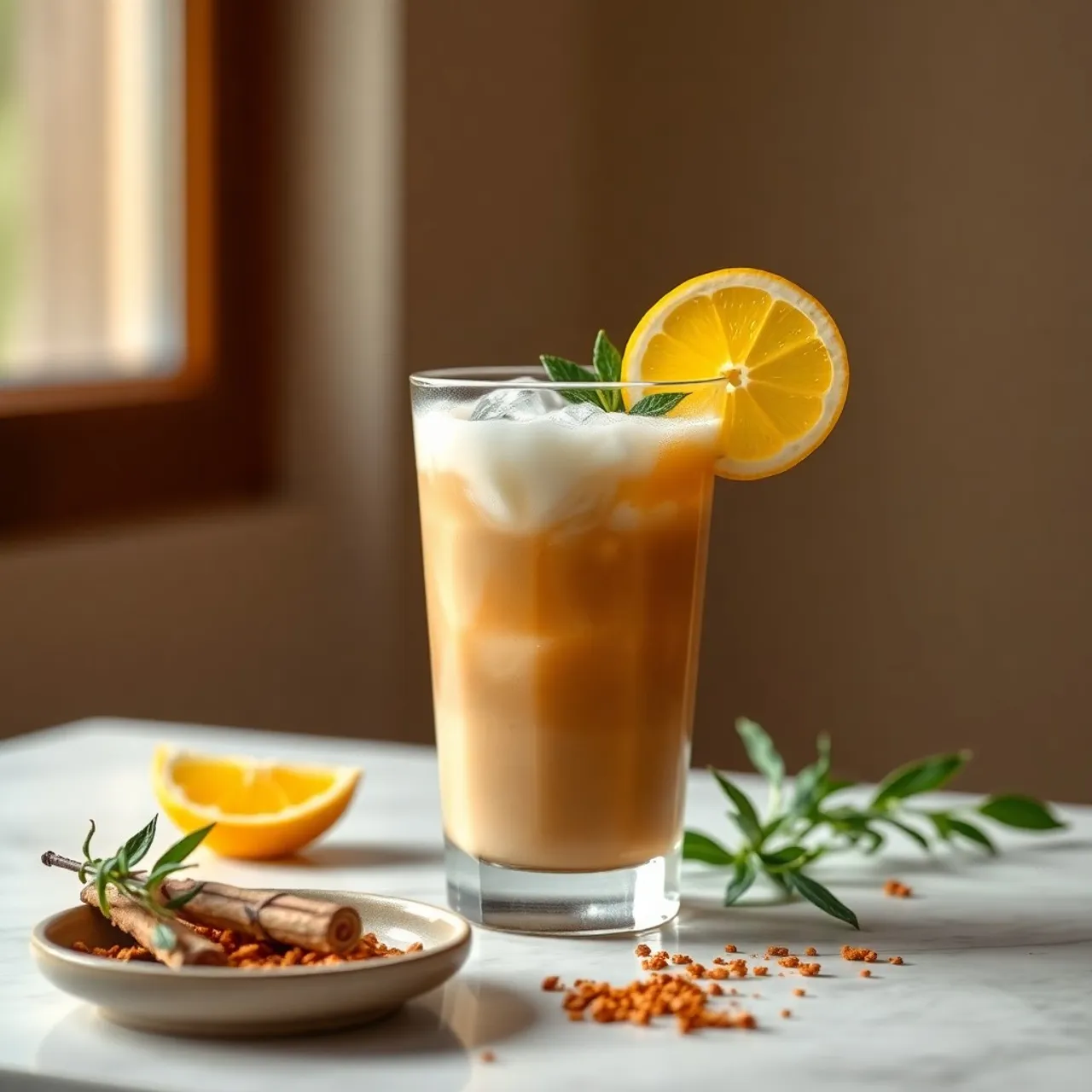 Vanilla Iced Coffee — Beverages recipe