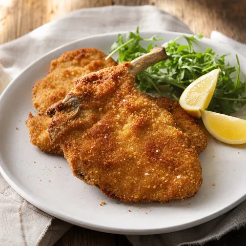 Veal Milanese (Cotoletta alla Milanese) — Italian recipe
