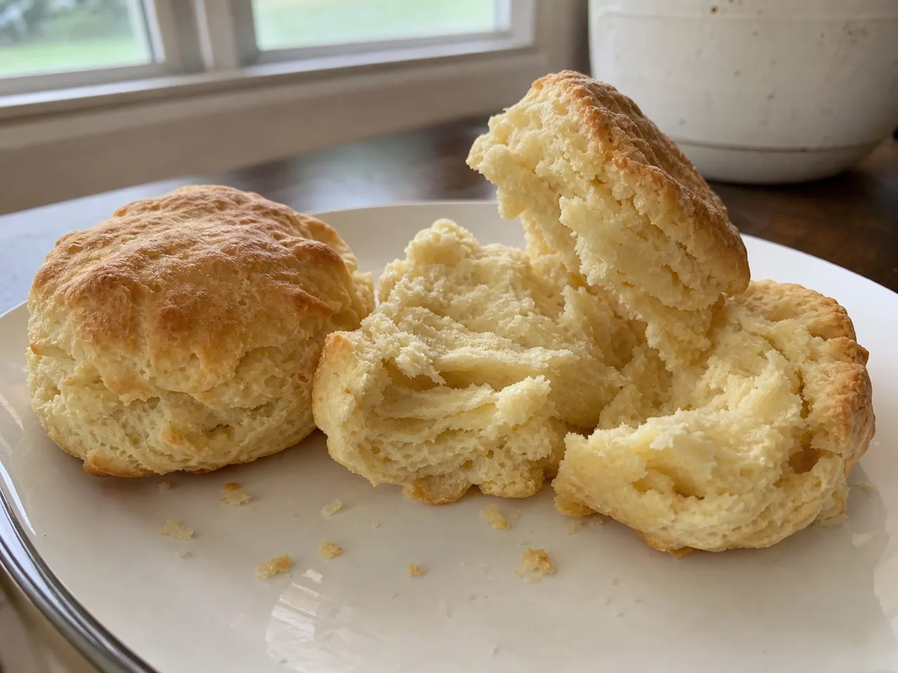 Vegan Biscuits — served