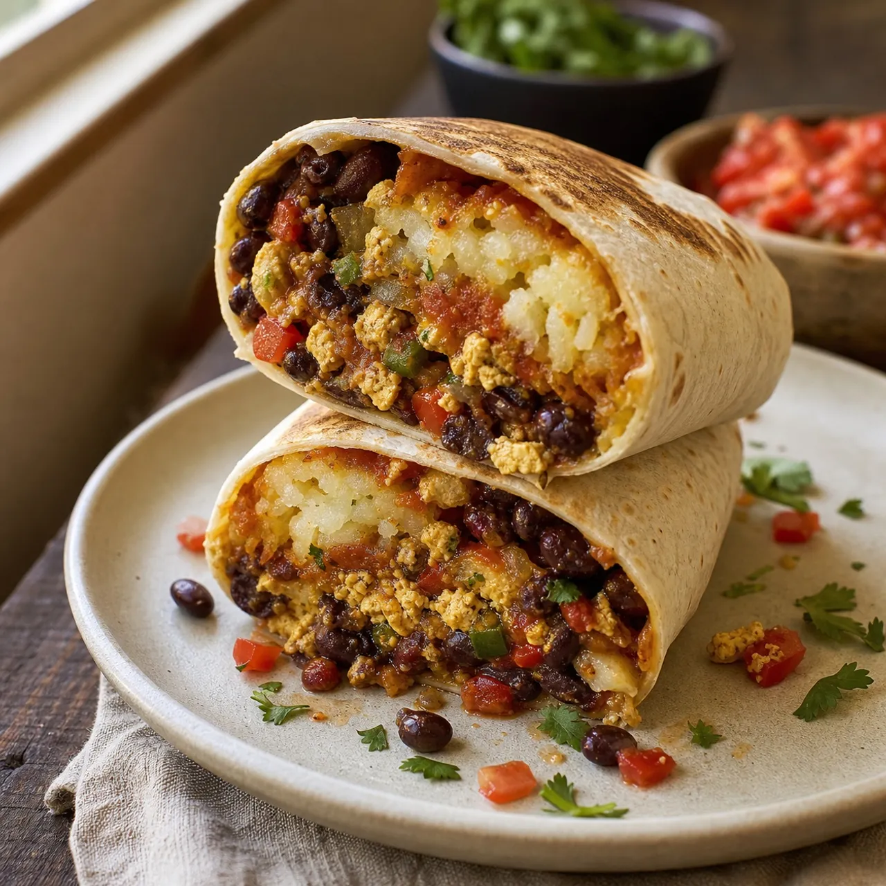 Vegan Breakfast Burrito — Vegan recipe