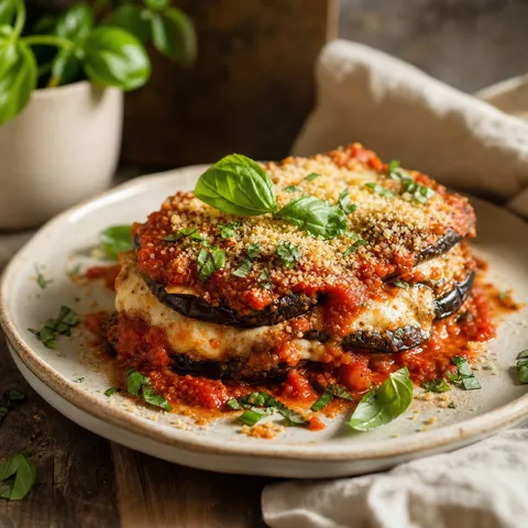 Vegan Eggplant Parmesan — Vegan recipe
