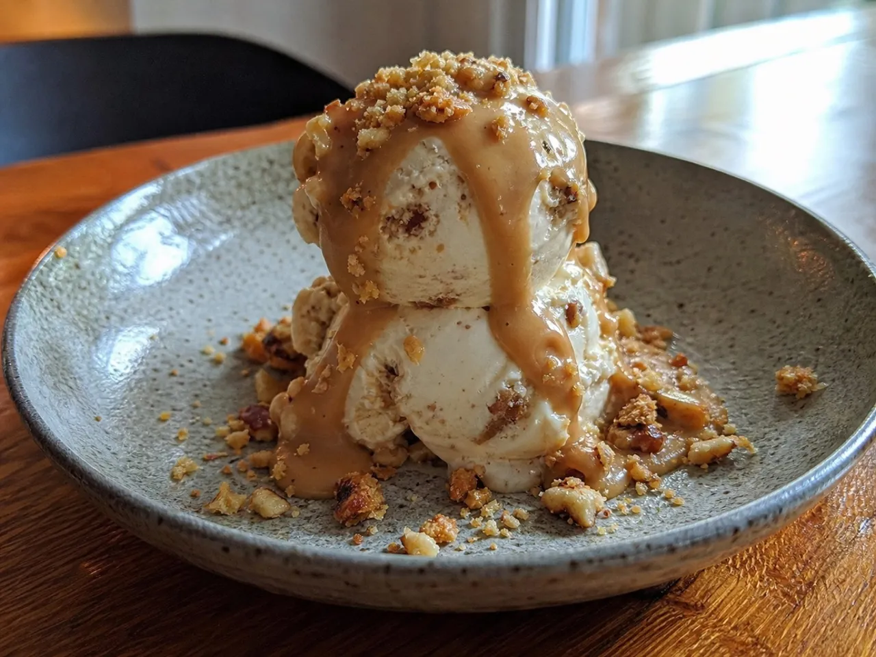 Vegan Ice Cream — served