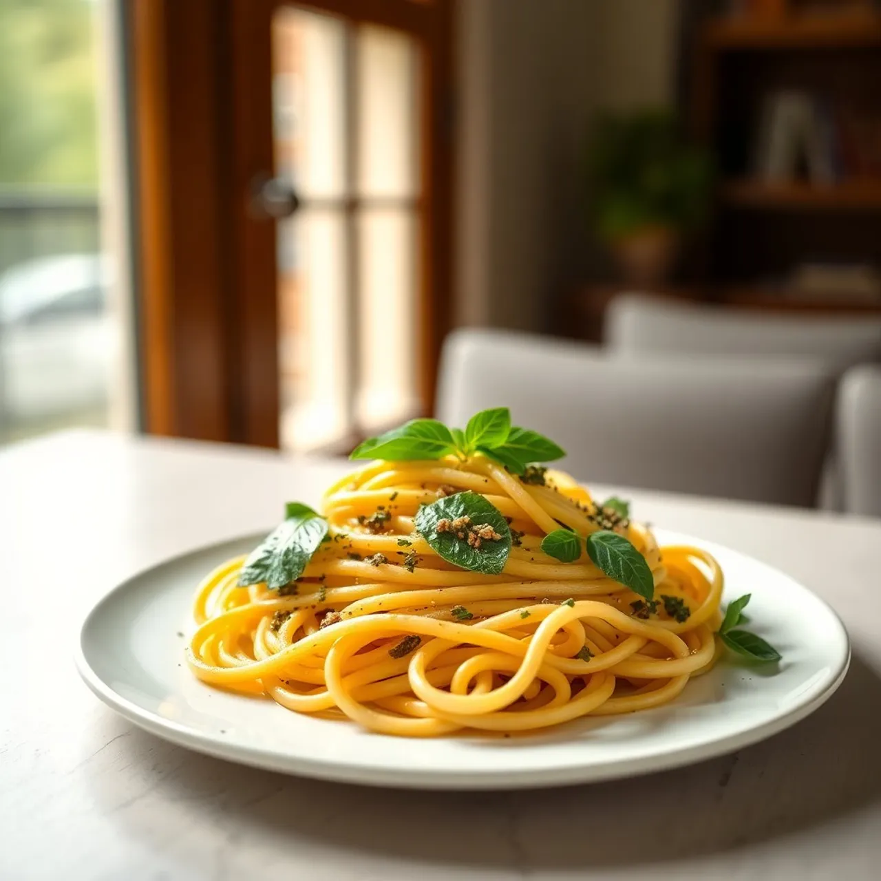 Vegan Pesto Pasta — Vegan recipe