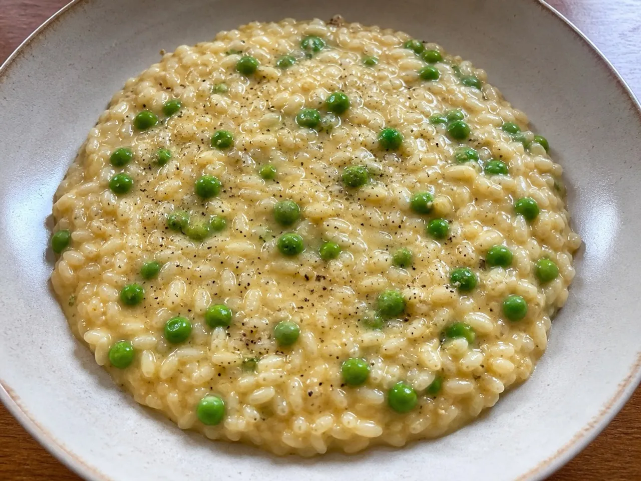 Vegan Risotto — served