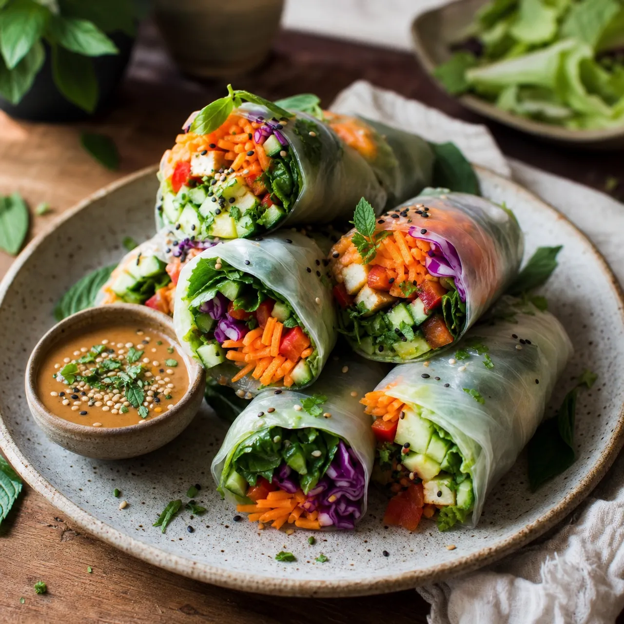 Vegan Spring Rolls — Vegan recipe
