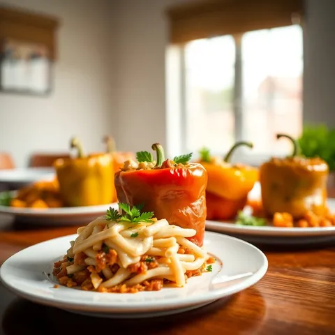 Vegan Stuffed Bell Peppers