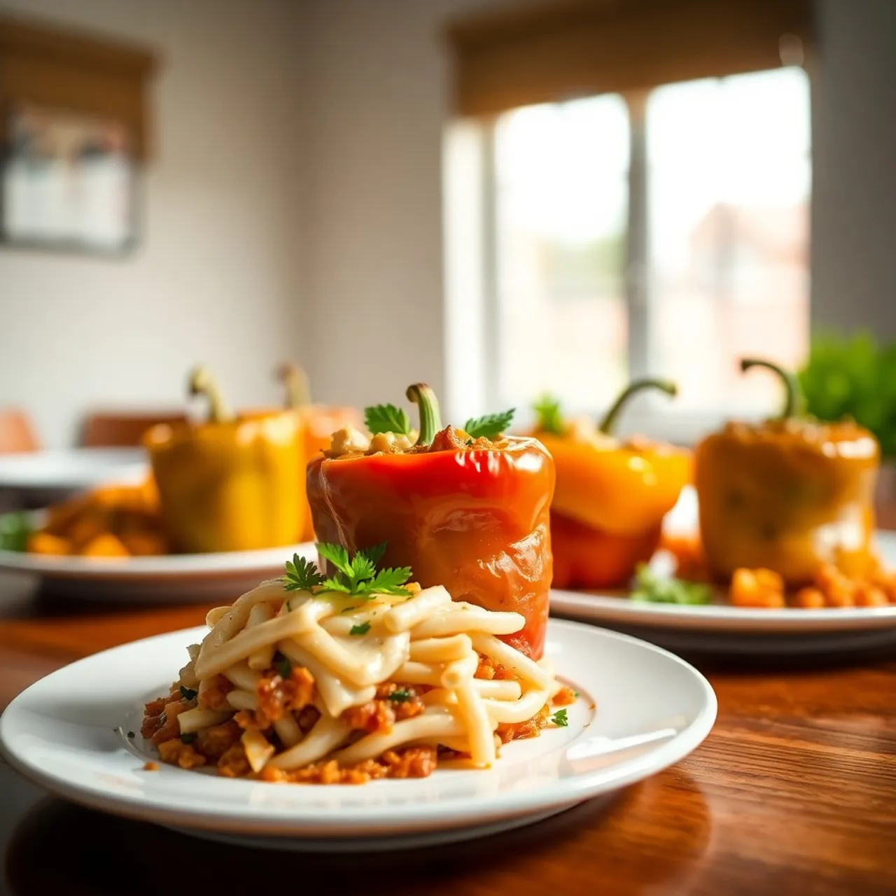 Vegan Stuffed Bell Peppers — Vegan recipe