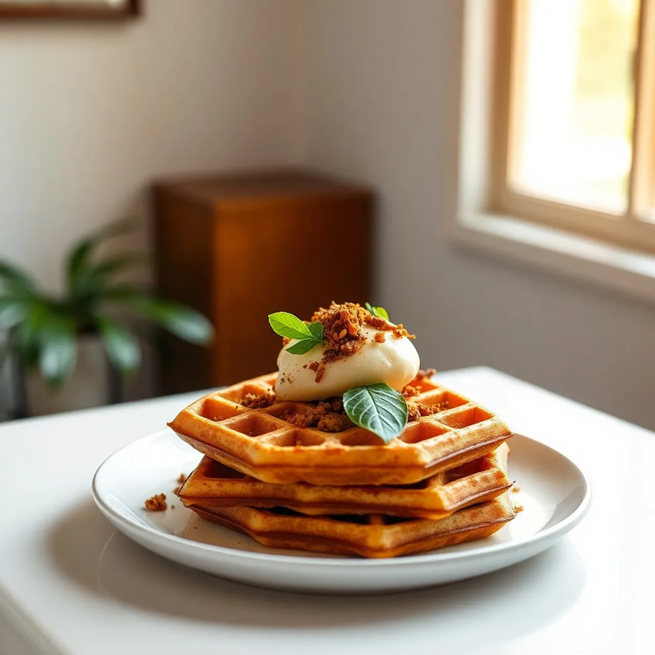 Vegan Waffles — Vegan recipe