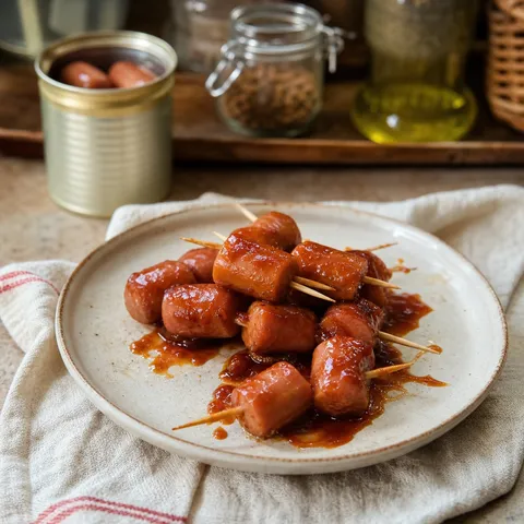Vienna Sausage Skewers — Pantry & Instant recipe