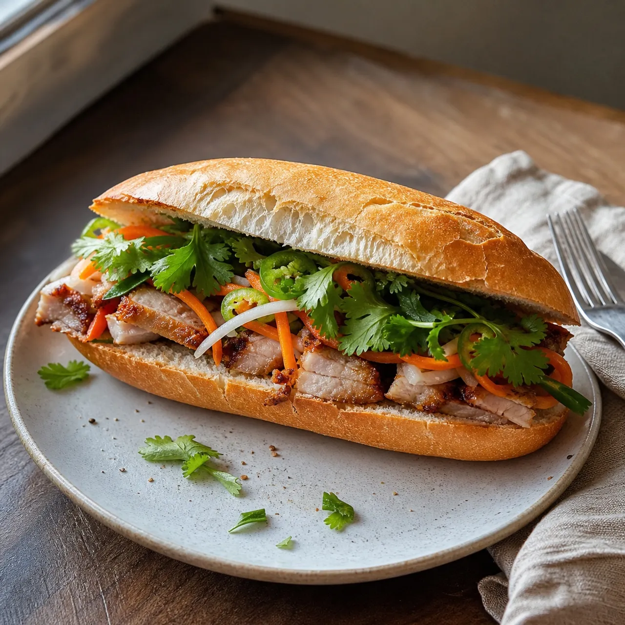 Vietnamese Banh Mi Sandwich — Lunch & Snacks recipe