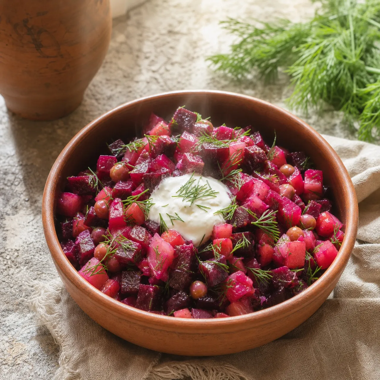 Vinegret — Eastern European recipe