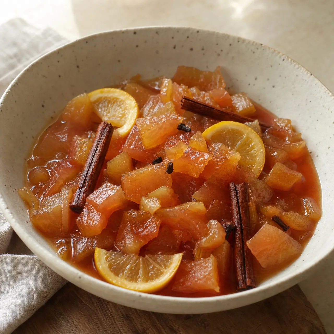 Watermelon Rind Preserves — Southern Soul Food recipe