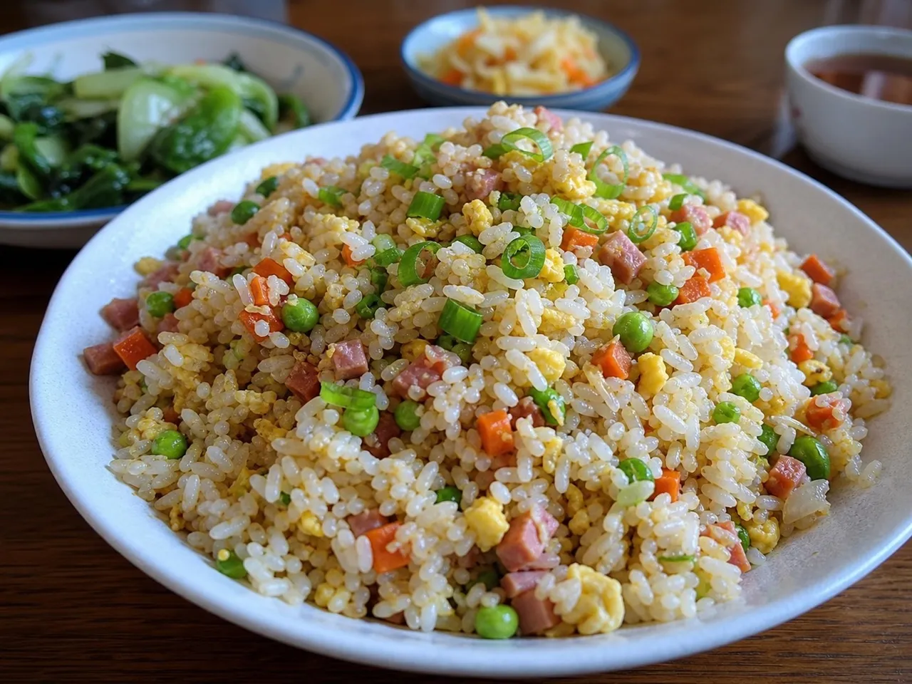 Yang Chow Fried Rice — served