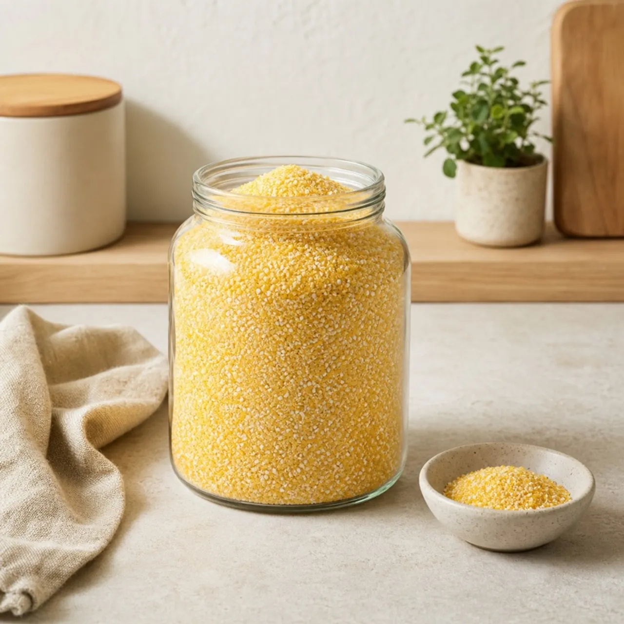 Yellow Cornmeal — Food Lens