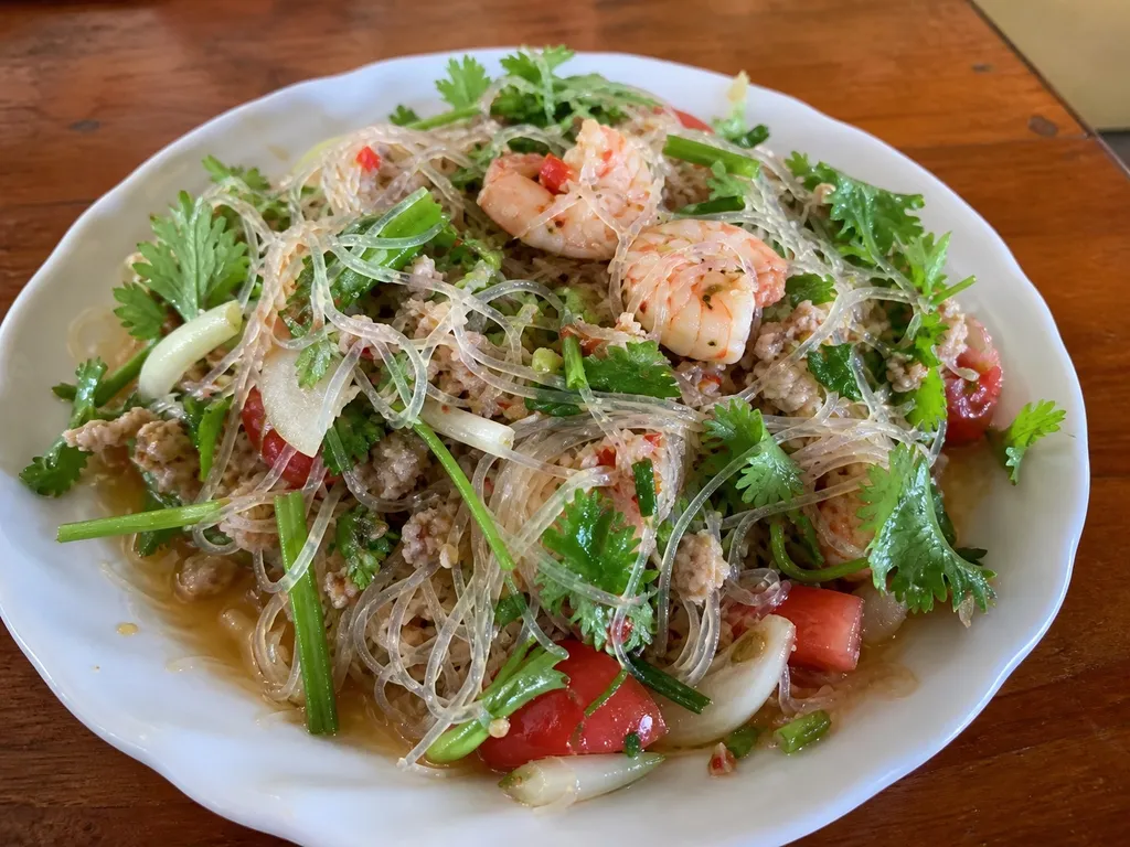 Yum Woon Sen — plated and served