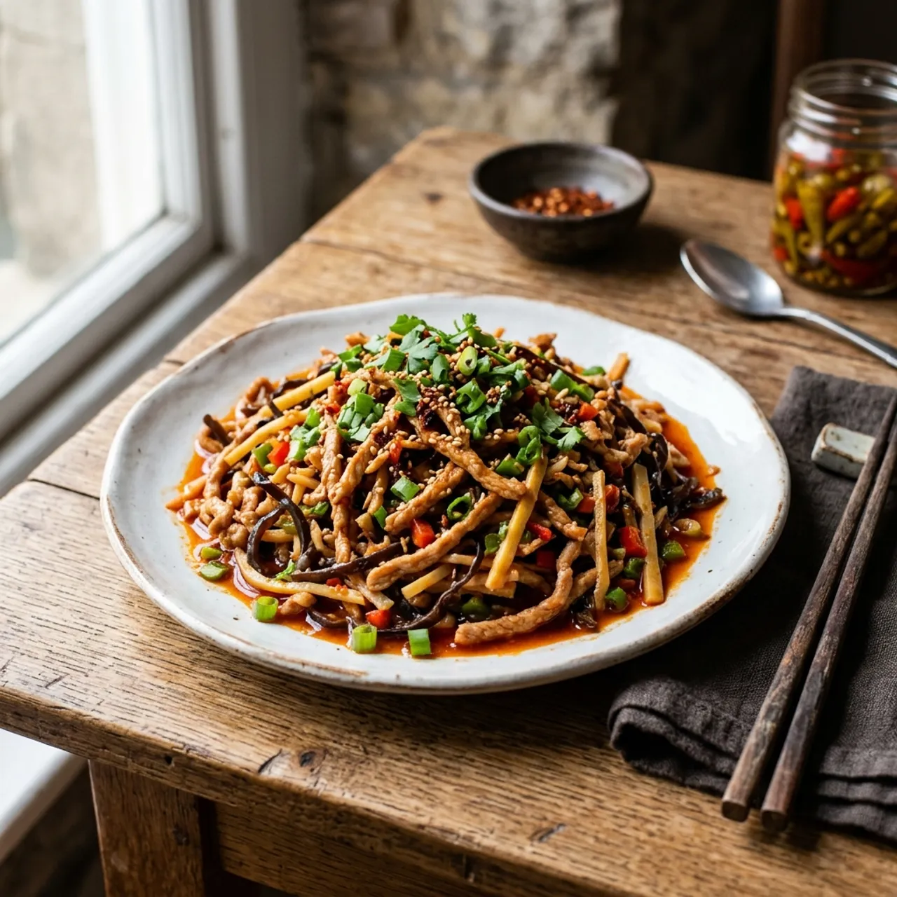Yuxiang Rou Si (Fish-Fragrant Pork Shreds) — Chinese recipe