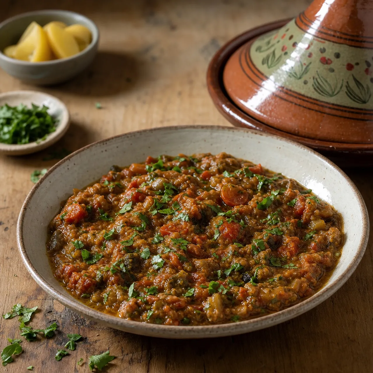 Zaalouk — North African recipe