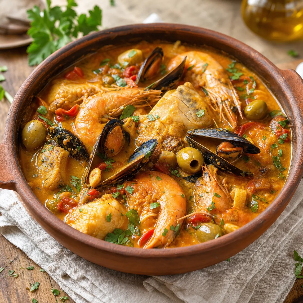 Zarzuela de Mariscos — Spanish recipe