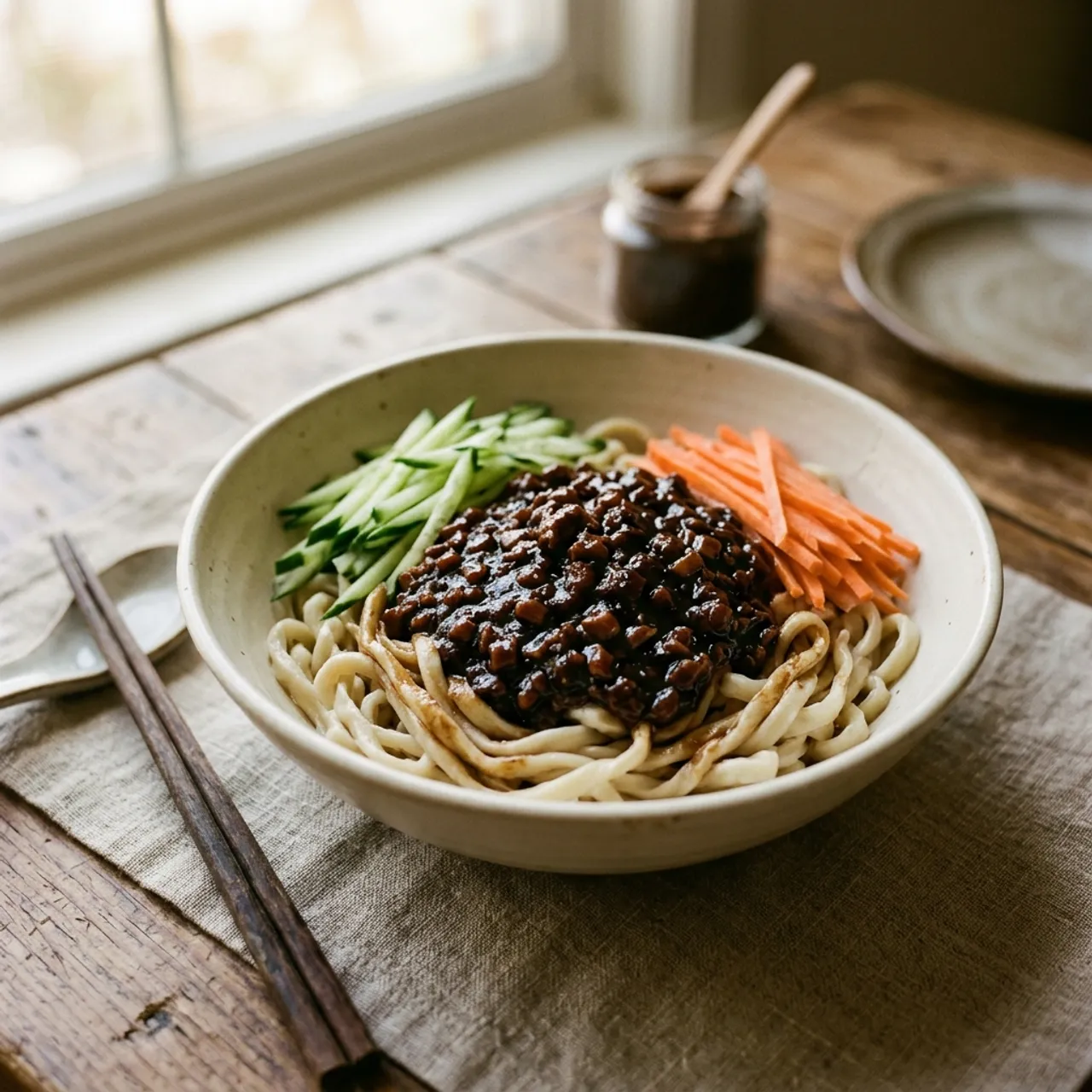 Zhajiangmian — Chinese recipe
