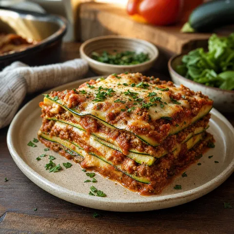 Zucchini Lasagna (Low Carb) — Vegetables & Sides recipe