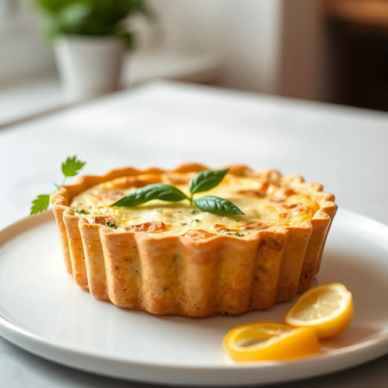 Zucchini Quiche — Vegetables & Sides recipe